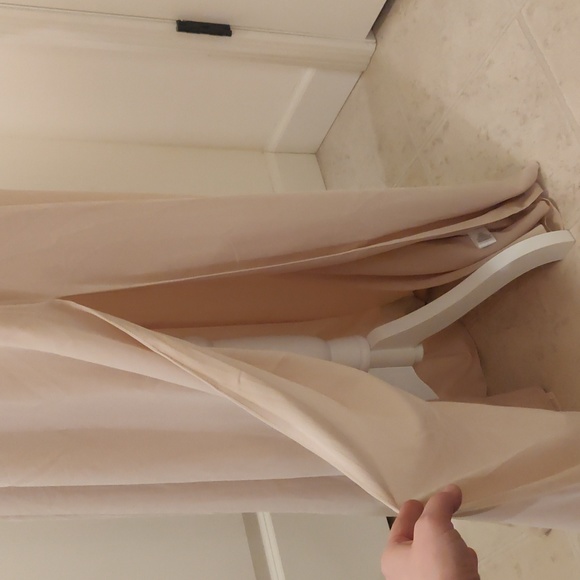 WAYF The Wesley Cowl Neck Chiffon Gown in Champagne sz Small - Picture 11 of 13